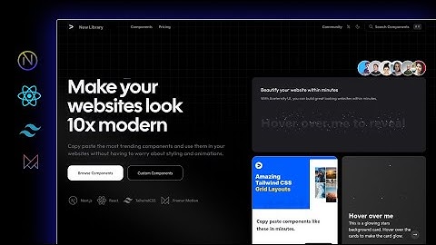This New, Animated, Trendy, UI Component Library Is A Game Changer