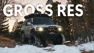 3rd Gen 4Runner Snow Wheeling at Gross Res by Partime Overland 2,503 views 5 months ago 6 minutes, 30 seconds