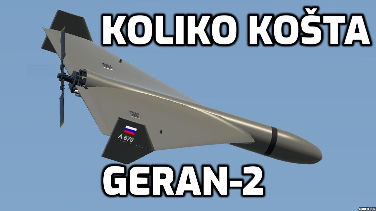 Dron Geran-2 Koliko košta kamikaza? Drone Geran-2 How much does Kamikaze cost?