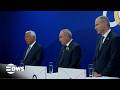 FULL PRESS STATEMENTS: EU António Costa, Irish PM Martin &amp; Armenian PM Pashinyan at EPC Summit |AC1E