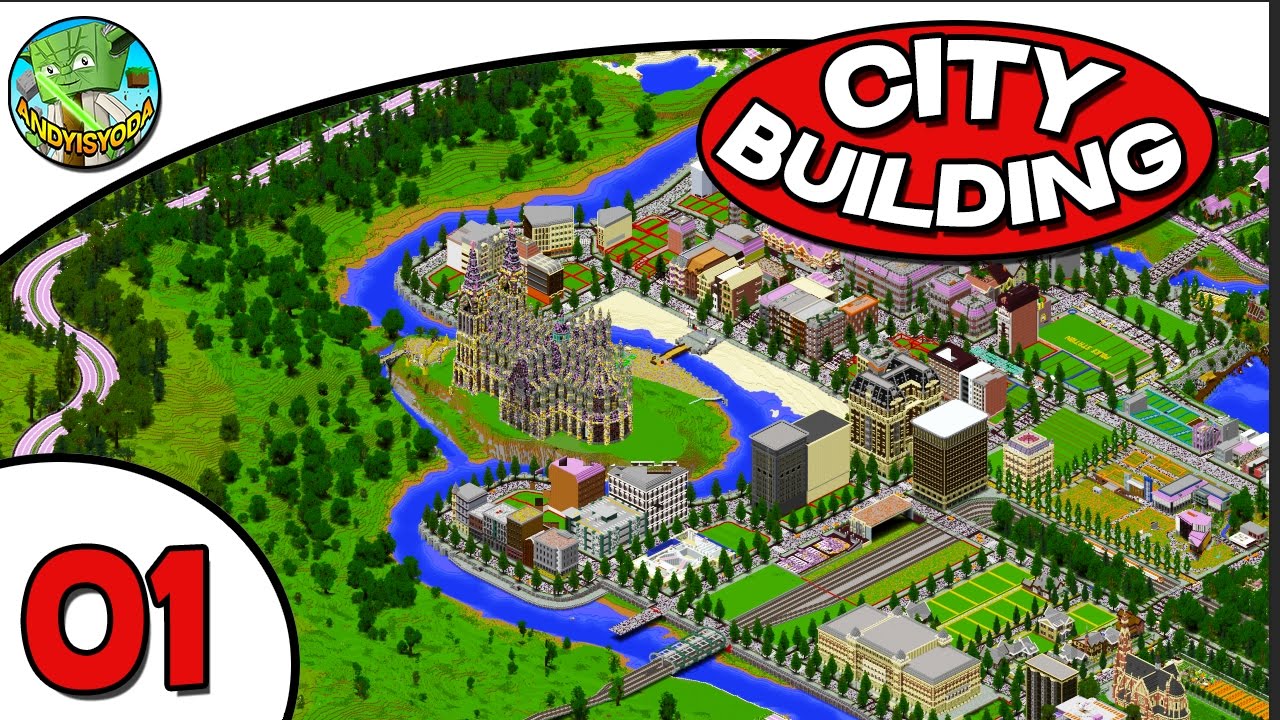 Minecraft City Building E01 - Massive Bridges