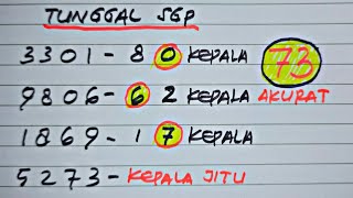 SGP PREDICTION TODAY, JUNE 3, 2026 | ACCURATE SGP FORMULA TODAY | SGP HEAD TAIL FORMULA TODAY screenshot 4