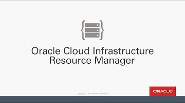 Oracle Cloud Infrastructure Resource Manager