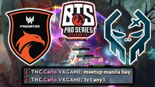 TNC PREDATOR vs EXECRATION - POS 1 MARCI vs NAGA SIREN !!! BTS PRO SERIES 12 SEA DOTA 2