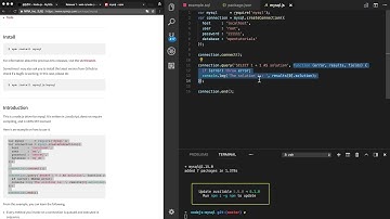 Node.js & MySQL - 3.1. MySQL 모듈의 기본사용법