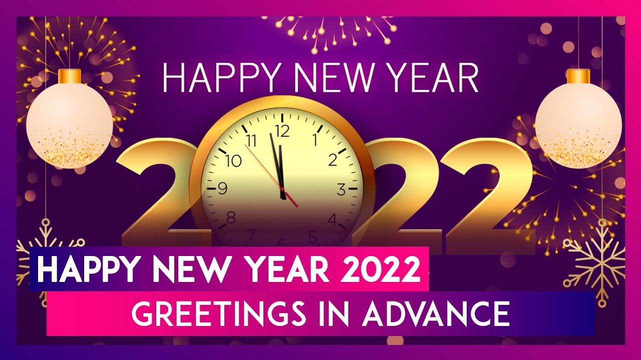 Advance happy new year 2022