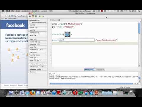 Sikuli - Tutorial / Anleitung / Automatischer Facebook Login mit Input