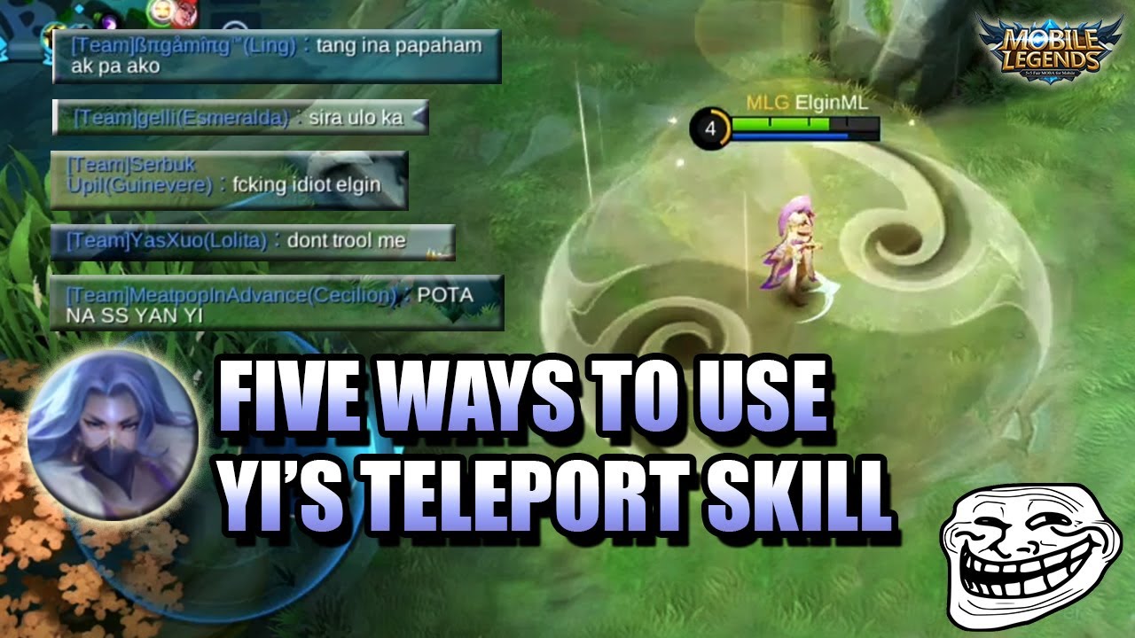 YI IS THE NEW TROLL QUEEN 😈 FIVE WAYS TO USE YI'S ULTIMATE SKILL - MLBB
