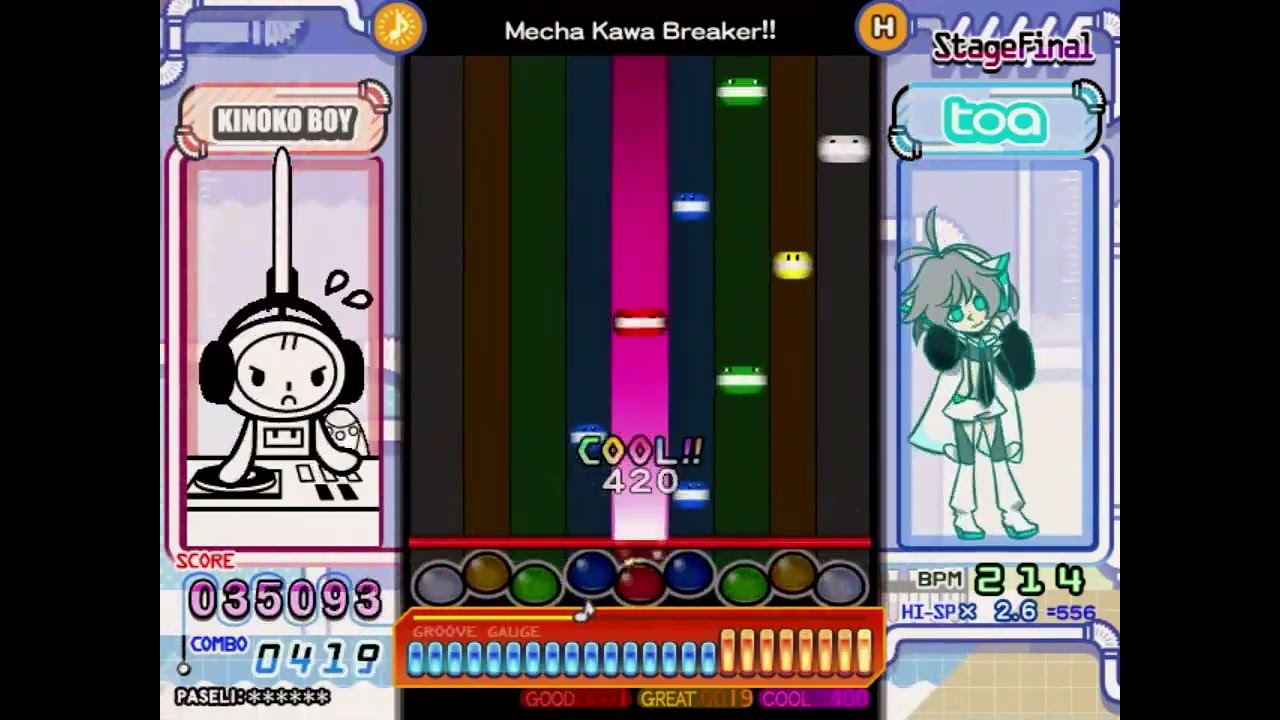 pop'n music UniLab - Mecha Kawa Breaker!! (HYPER) FULL COMBO AAA