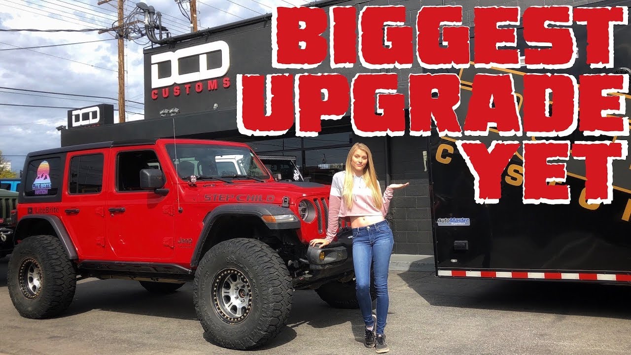 The BIGGEST UPGRADE YET to Our Jeep Wrangler JLU Rubicon! - YouTube