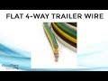 Flat 4-way Trailer Wire