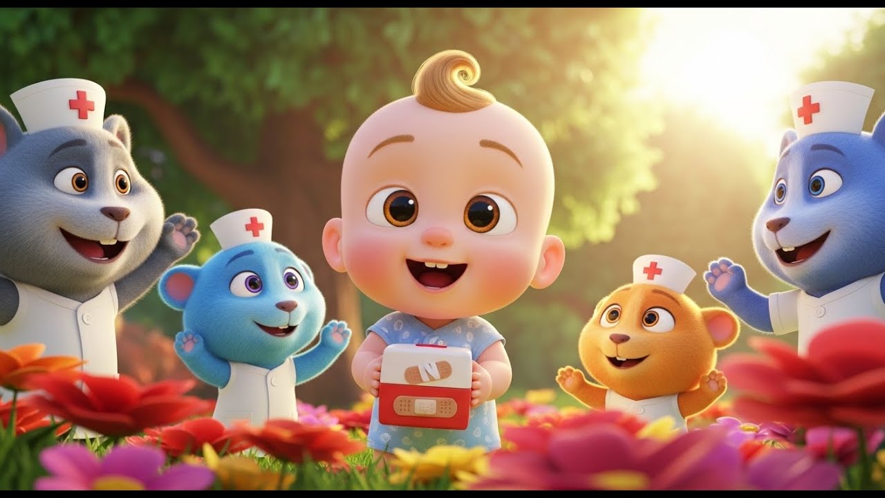 Boo Boo Song + More Nursery Rhymes | Fun Learning Songs for Kids | Baby ...