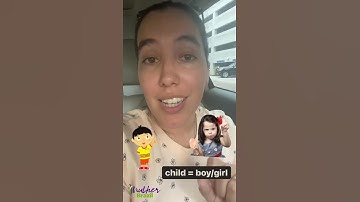 Child and children. Como e quando usar?