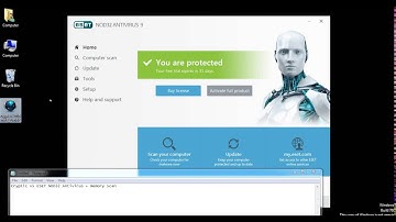 Cryptic vs ESET NOD32 Antivirus + mem-scan