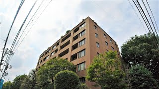 アボリアスコート笹塚 1LDK 44.33m² 低層 自然 重厚感 高級マンション aborius court sasaduka