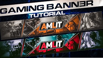 How to make  Professional gaming banner in Photoshop || Android (Easy)