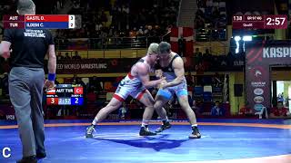 Qual. Gr - 97 Kg: D. Gastl (Aut) V. C. Ildem (Tur)