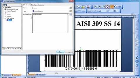 Getting started with Bartender Software