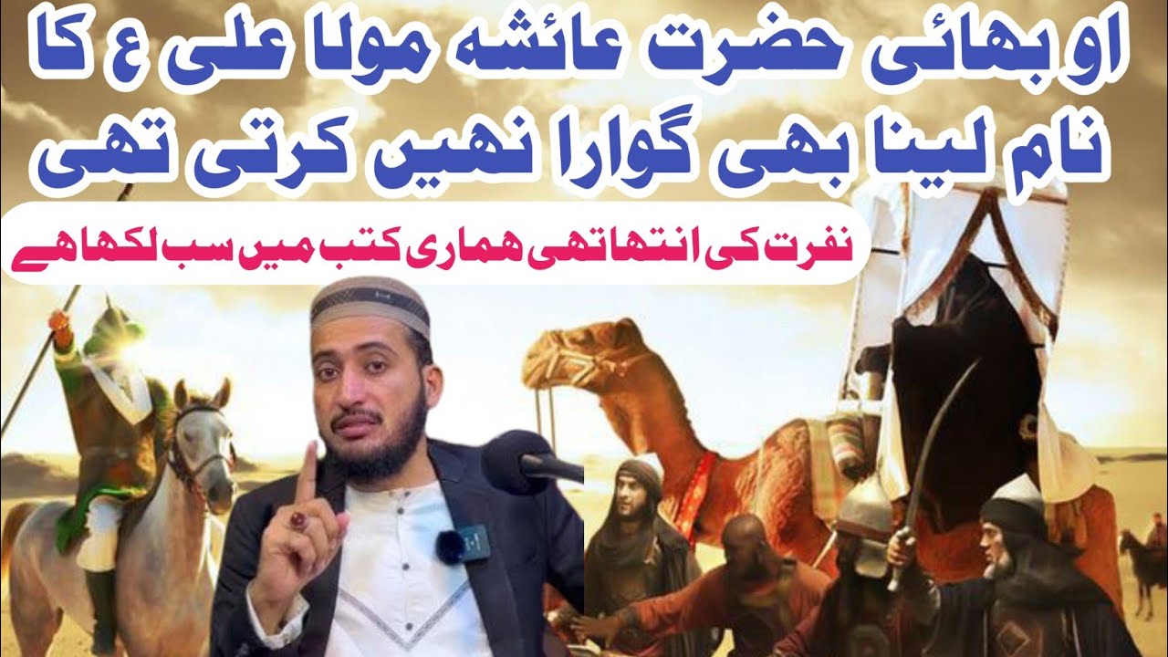 Mufti Fazal Hamdard About Jang e Jamal | Shia vs Sunni About Jang e Jamal | Mola Ali vs Ayesha