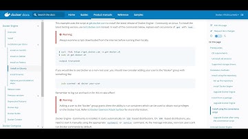 Docker and docker-compose installation on AWS EC2 Ubuntu Instance
