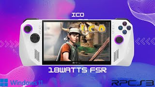 ROG Ally - ICO RPCS3 - 18Watts