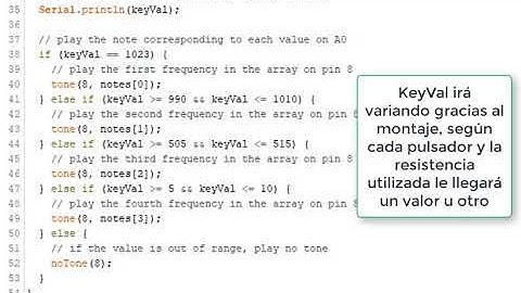 Teclado musical con arduino