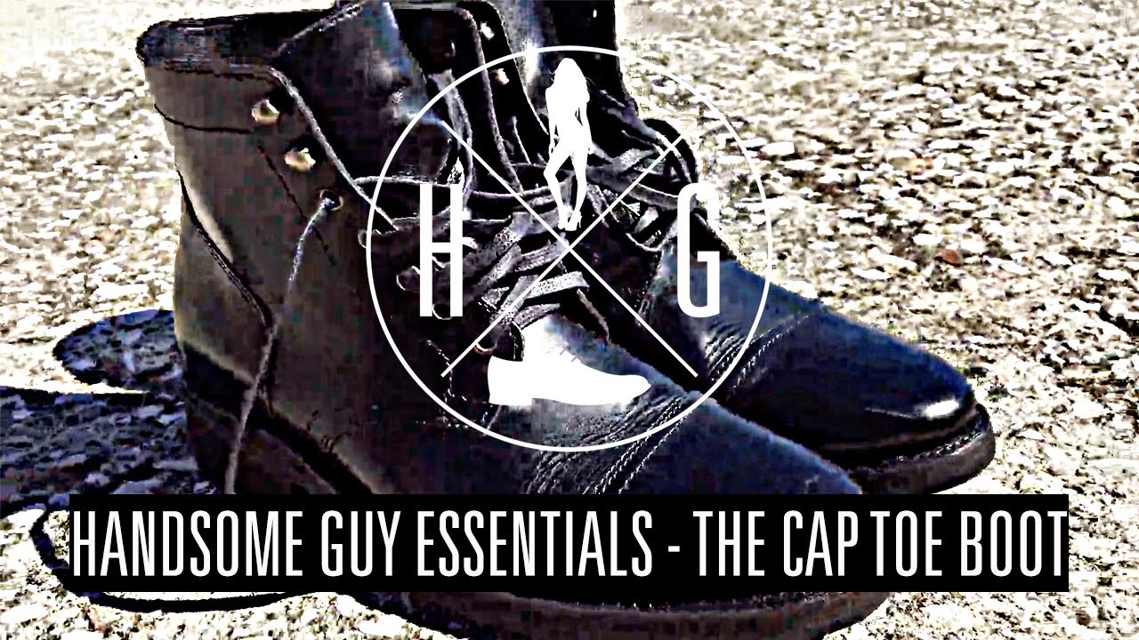 Handsome Guy Essentials (Shoes) - Cap Toe Boots