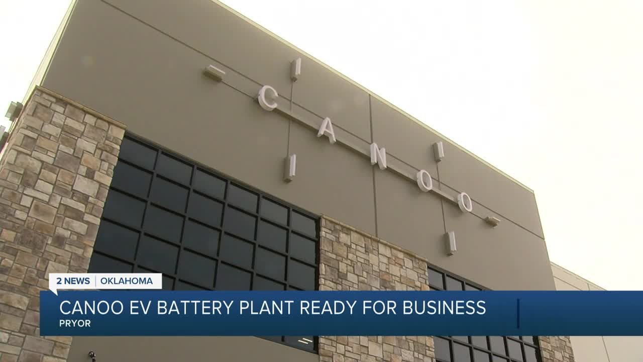 Canoo EV Battery Plant Ready for Business YouTube