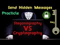 Steganography vs Cryptography: लाइव प्रैक्टिकल डेमो के साथ पूरी जानकारी in Hindi 🔐