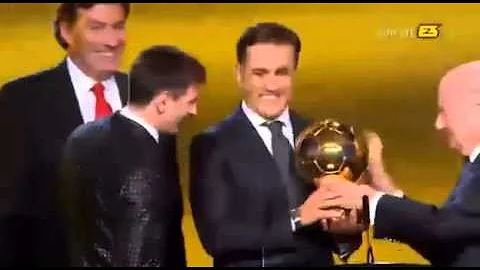Lionel Messi Winner - FIFA Ballon d'Or 2012