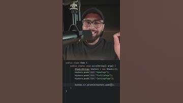 Java Stack class in just 100 seconds