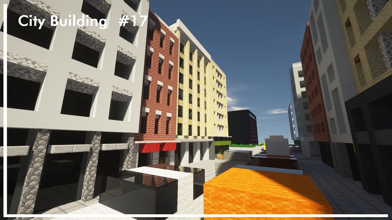 City Building #17 II Adding details II Minecraft timelapse - YouTube