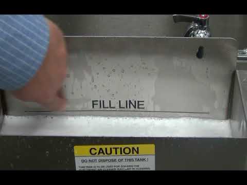 Giles Ventless Hood Filter Maintenance