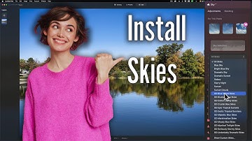 How To INSTALL Skies in Luminar Neo