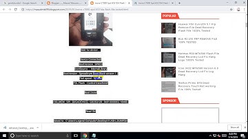 inova C7000 Spd 6531DA Flash File Tested