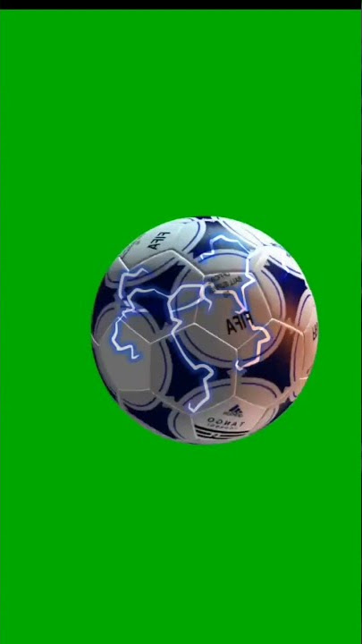 PNG football effect green screen football