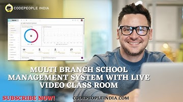 Multi Branch School Management System With Live Video Class Room