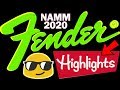 The Highlights of Fender | Winter NAMM 2020 Reactions + Prices | 80s Reissues + SASSAFRAS?