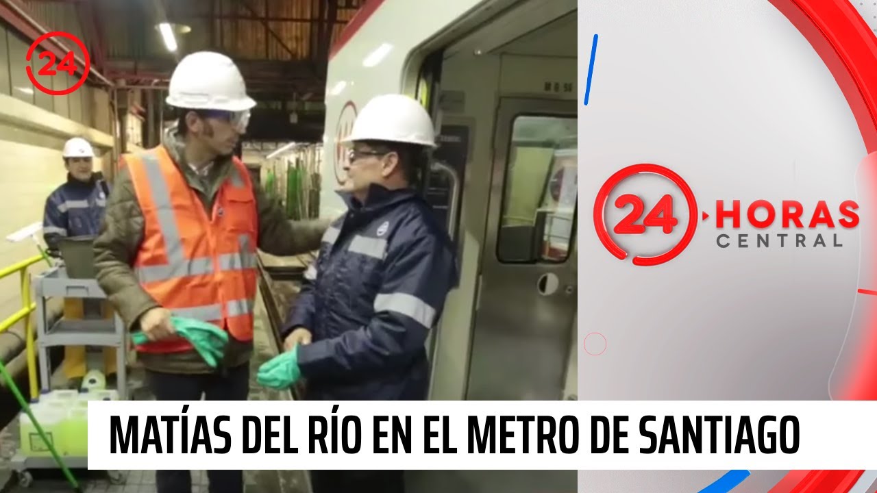 Reportajes 24: Matías del Río en el Metro de Santiago | 24 Horas TVN Chile
