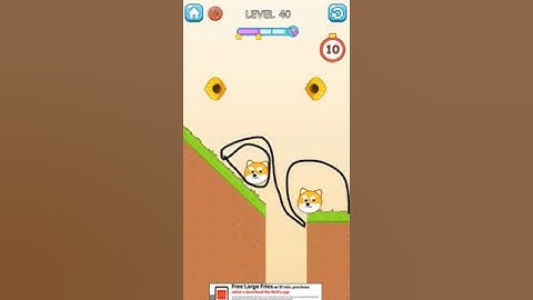 Save the Dog game level 40 | Game Play #shorts #short #funny #gameplay #savethedoge