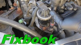 EGR Valve Remove Replace "How to" Honda Civic Hybrid