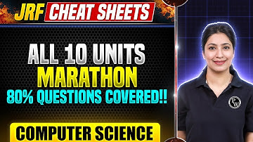 UGC NET 2024 : All 10 Units UGC NET Computer Science Marathon 2024 | UGC NET CS by Puneet Mam PW