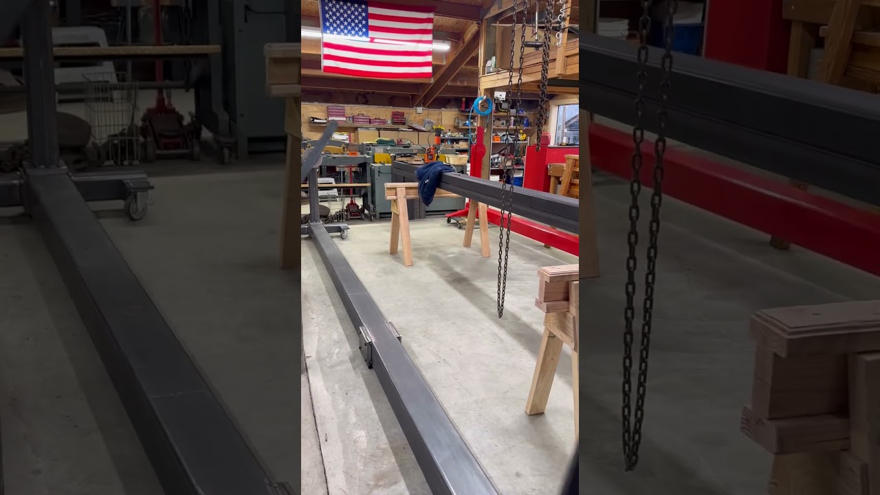 Cessna Wing Jig in the making 