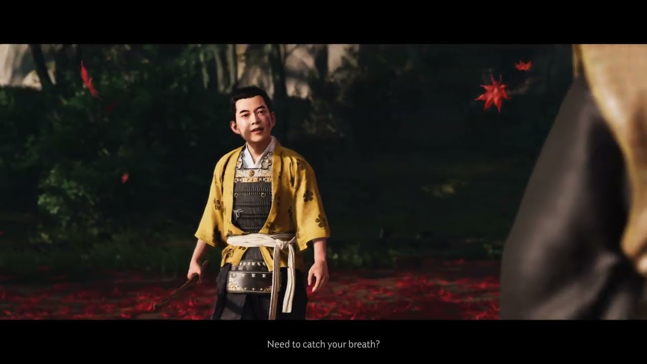 Lord sakai vs lord shimura @ghost of tsushima #subsribe and like for more