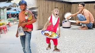 CUTIS excited go shopping with dad & cook delicious food