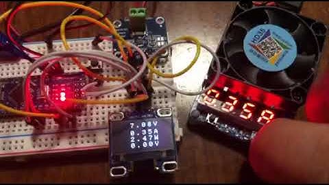 volt/ammeter on OLED with Arduino and INA219 (1)
