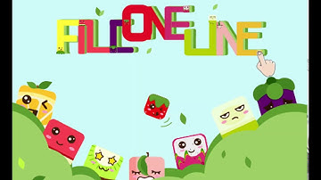 Fill-one-line Puzzle Game