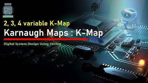 K-Map Karnaugh-kaart voor 2, 3 en 4 variabelen