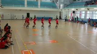 彌中1071102運動會獨輪車表演