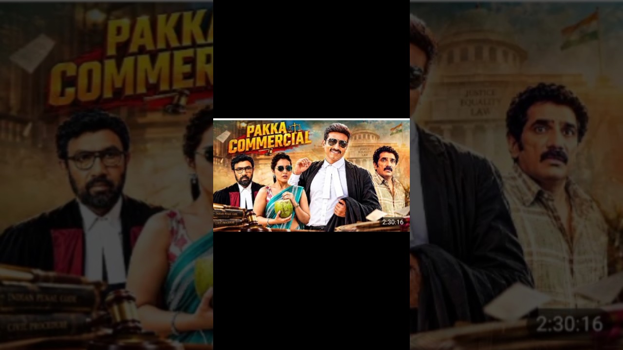 PAKKA COMMERCIAL South Action  Blockbuster Super Hit #pakka commercial new Hindi movie #2026newmovie